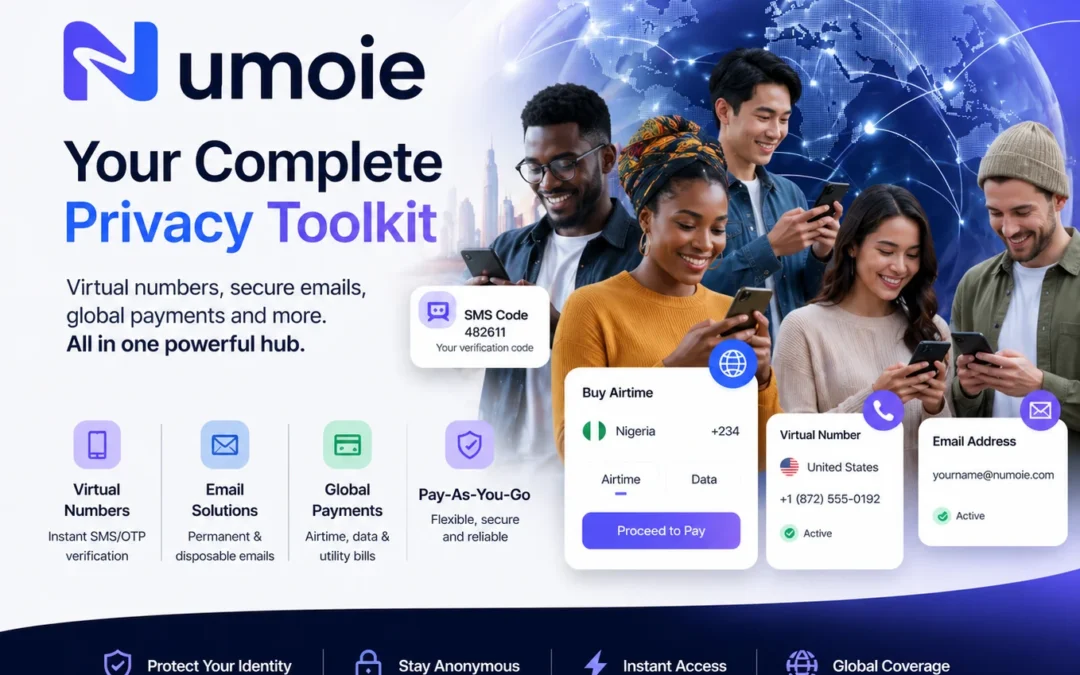 Numoie App Transforming Digital Access with Virtual Numbers, Email Solutions and Everyday Payments